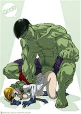 Power Girl Getting Anally Raped By The Hulk
