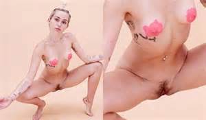 Miley Cyrus real nude spread pussy