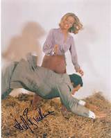 HONOR BLACKMAN Pussy Galore James Bond Hand Signed - Delcampe.net