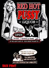 ... of 1000 Corpses â€œRed Hot Pussy Liquorâ€ T- Shirt With Back Print