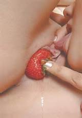 ... pussy licking strawberry sweet wet pussy with strawberry sweet young