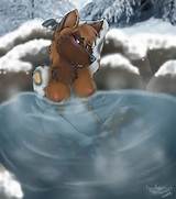 Rule 34 - 2014 african wild dog anthro blush breasts brown hair canine ...