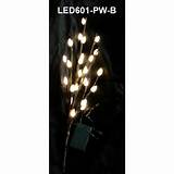 20 Pussy Willow LED Branch - Battery Operated [LED-601PWB LED Pussy ...