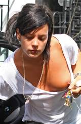 Lily Allen oops nipple slips | Nude TV ShowNude TV Show