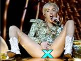 Miley Cyrus Reveals Crotch On Stage [PHOTOS]