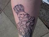 Homer Simpson Tattoo Women Parts