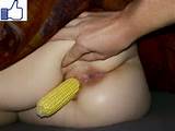 unwilling girl got corncob in pussy - drunk sleeping passed out - corn ...