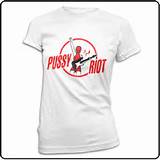 Pussy Riot Let's Riot (Girls) - Womens T-Shirt