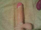 Creamy Pussy Discharge Dildo