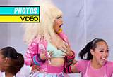 Nicki Minajâ€™s Nipple slip. Happened on Good Morning America.