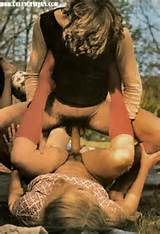 Retro Porn 1970s - Missionary sex outdoors, hairy pussy