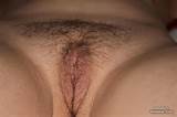 Pics of me by hubby - Hairy pussy