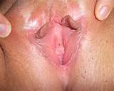 Close Spread Pink Pussy Nude Female Photo