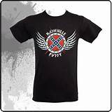 Nashville Pussy Rebel Wings (Black) - T-Shirt