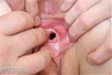 Close up of a nice pussy hole; Shaved Pussy Gape