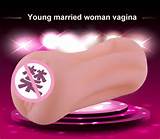 silicone artificial vagina lifelike male masturbation pocket pussy ...