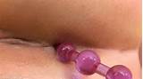 Extreme closeups of pussy gaping and anal bead stuffing from 18 close ...