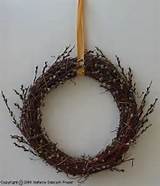 How to Make a Pussy Willow Wreath | DIY | Pinterest