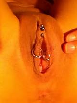 Pretty pierced pussy