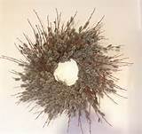 French Pussy willow wreath by MaineTwigWreaths on Etsy