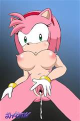 man! Amy Rose is real smoking hot in her sexy pink lingeries. She is ...
