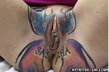 Tattoo on a pussy