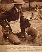 world war zoo nov dec zoo magazine pics 021 whipsnade keeper in tin ...