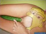 Funny Sexy Pics - Homer The Pussy Gets Pickled