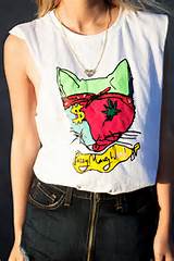 MIGHTY PUSSY MONEY WEED MUSCLE TANK / NECESSARY CLOTHING ZIPPER HIGH ...