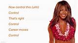 Janet Jackson Control lyrics.. | musica! | Pinterest