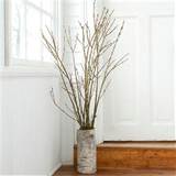 Pussy Willow Branches in EASTER Decorating Wreaths + Blooms at Terrain