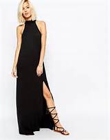 Image 1 of Vero Moda Pussy Bow Tie Maxi Dress