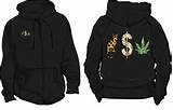 Image of ALL I NEED custom PUSSY MONEY WEED (digital print) hoodie ...