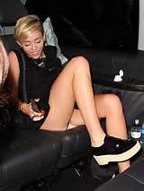 Miley Cyrus Upskirt