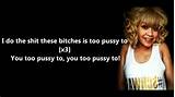 Too Pussy To - Honey Cocaine // Lyrics [HD] - YouTube