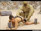 See Lara Croft Having Sex With Orcs In This 3D Monster Porn Gallery