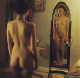 Emily Browning naked and looking at her body in the mirror in Summer ...