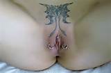 tattoo pussy piercing butterfly