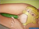 Homer Simpson eats a pickle Â« Naughty Bits