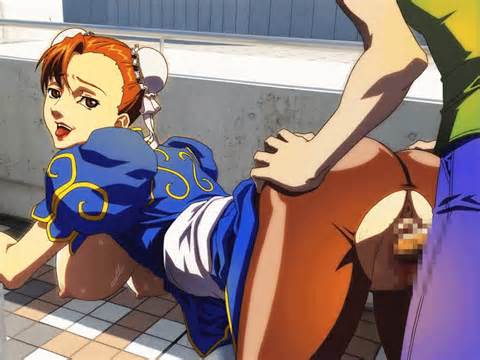 Chun Li In Getting Fucked From Behind By Some Random Person In Public