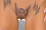 today s picture bad kitty evil cat pussy tattoo