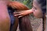 Young lesbian girl fucking horse