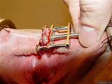Pussy torture bondage pinch pain clit